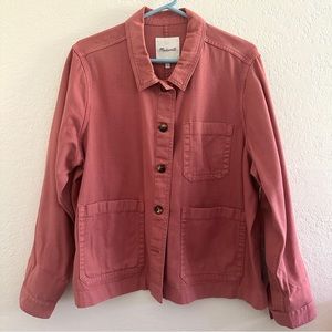 Madewell Ashwood Utility Chore Jacket Womens XXL
